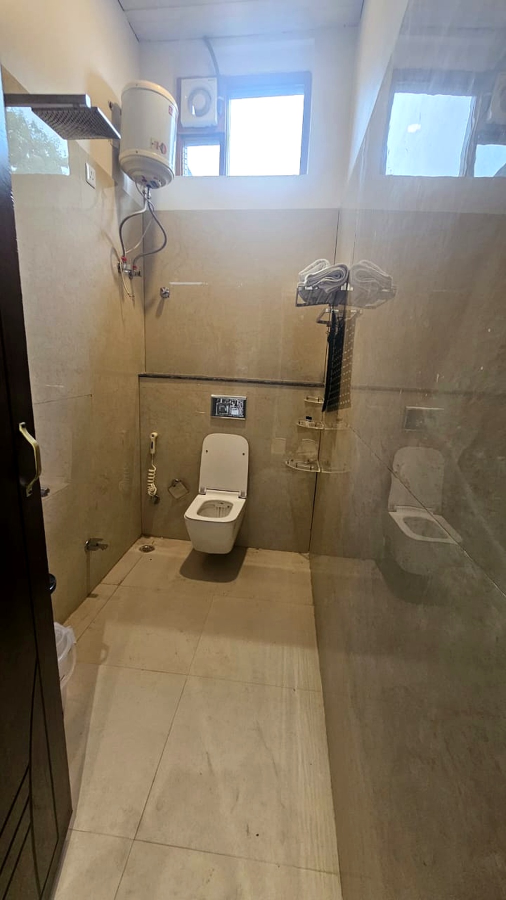 Private guest bathroom